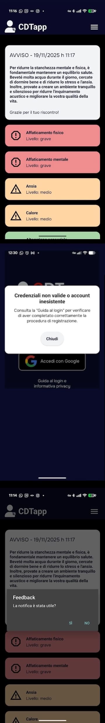 CDTapp applicazione mobile Android (APK) come proof-of-concept: prototipo destinato ai partecipanti alla sperimentazione del Citizen Digital Twin ( RAISE – Spoke 1)